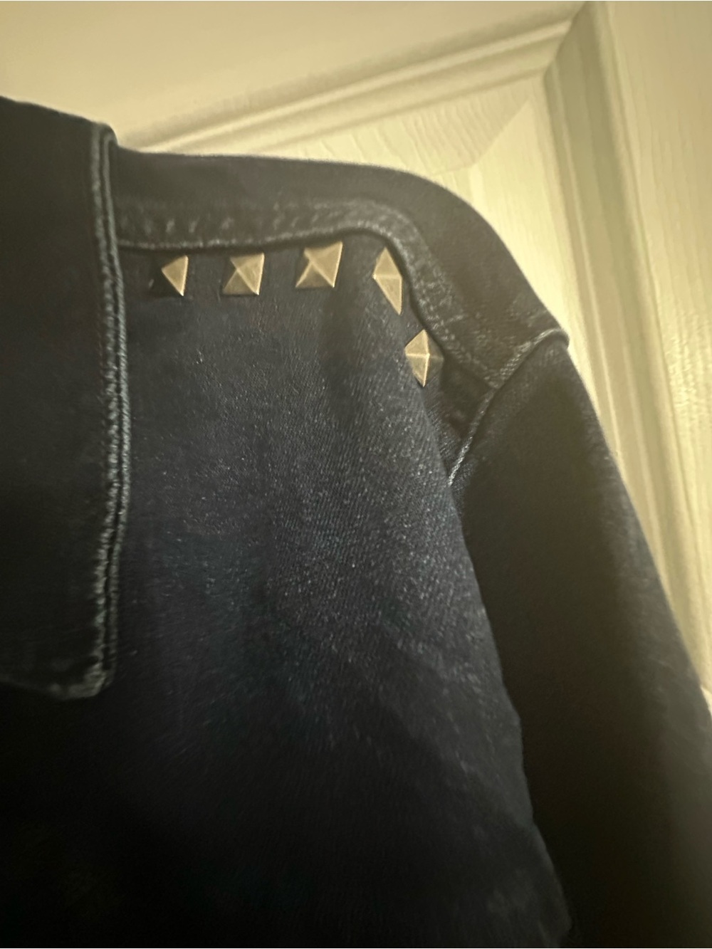 Hudson Jeans Dark Indigo Denim Jacket - Picture 3 of 4